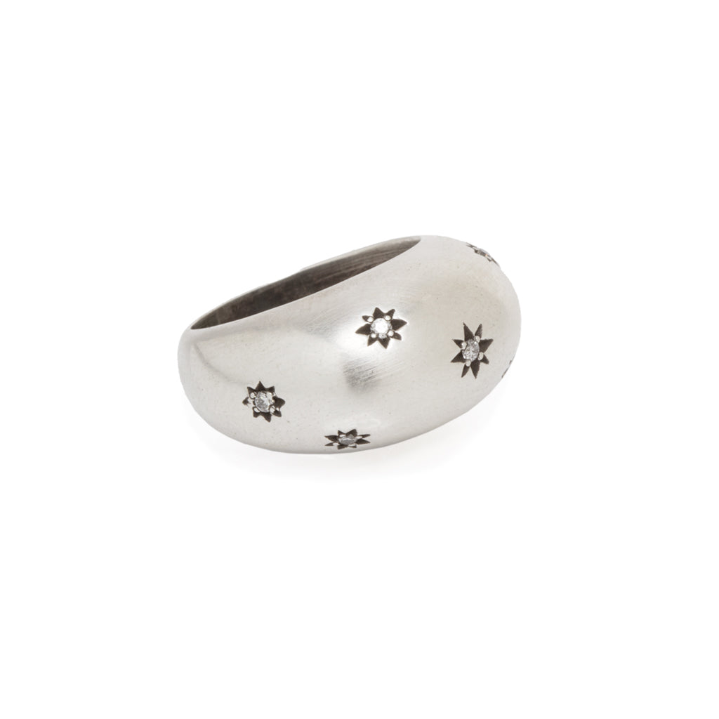 Bomb Star Rings bombe | Star-set diamonds | Vintage-inspired ring | Workhorse Jewelry