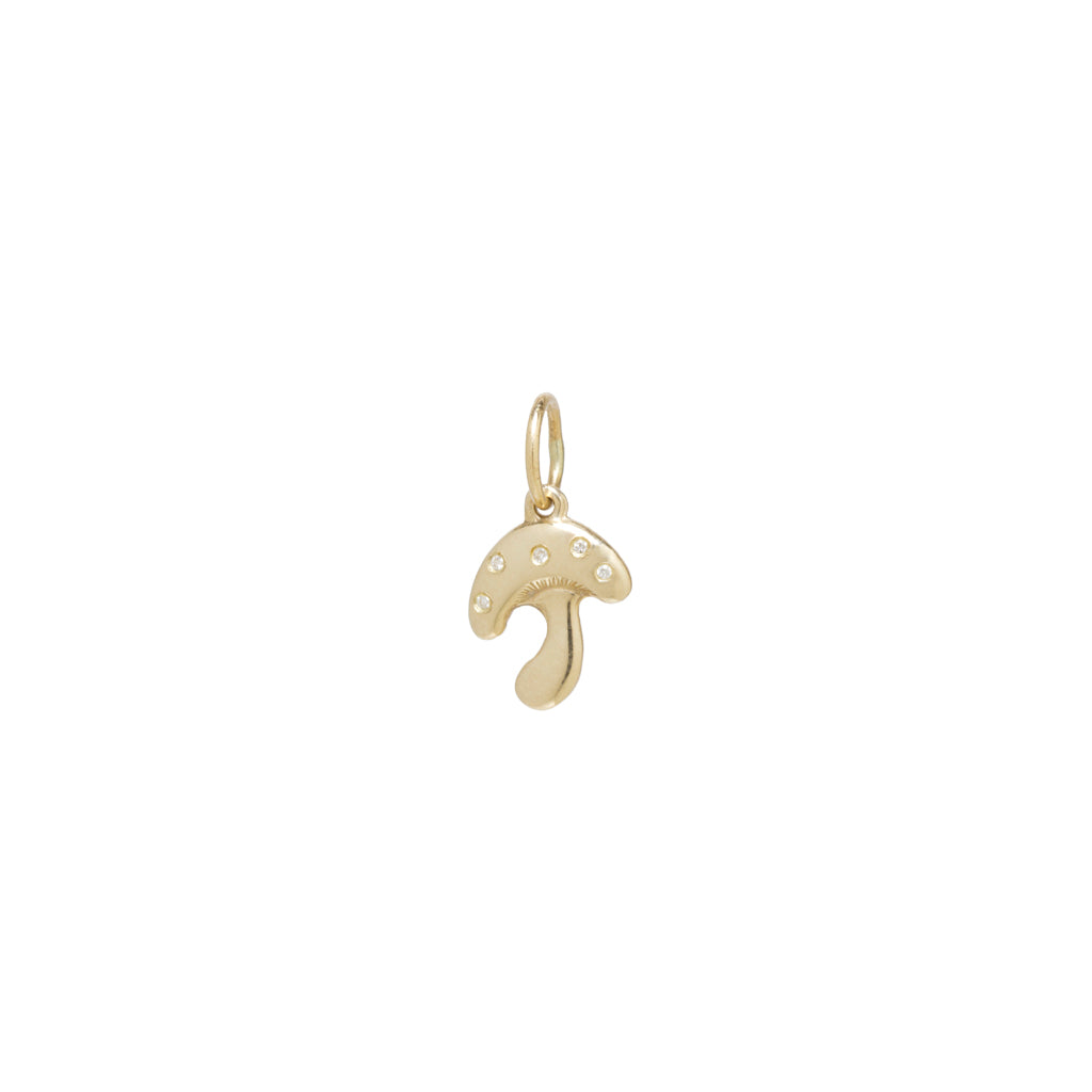 mushroom | good luck | Vintage-inspired charm | Workhorse Jewelry