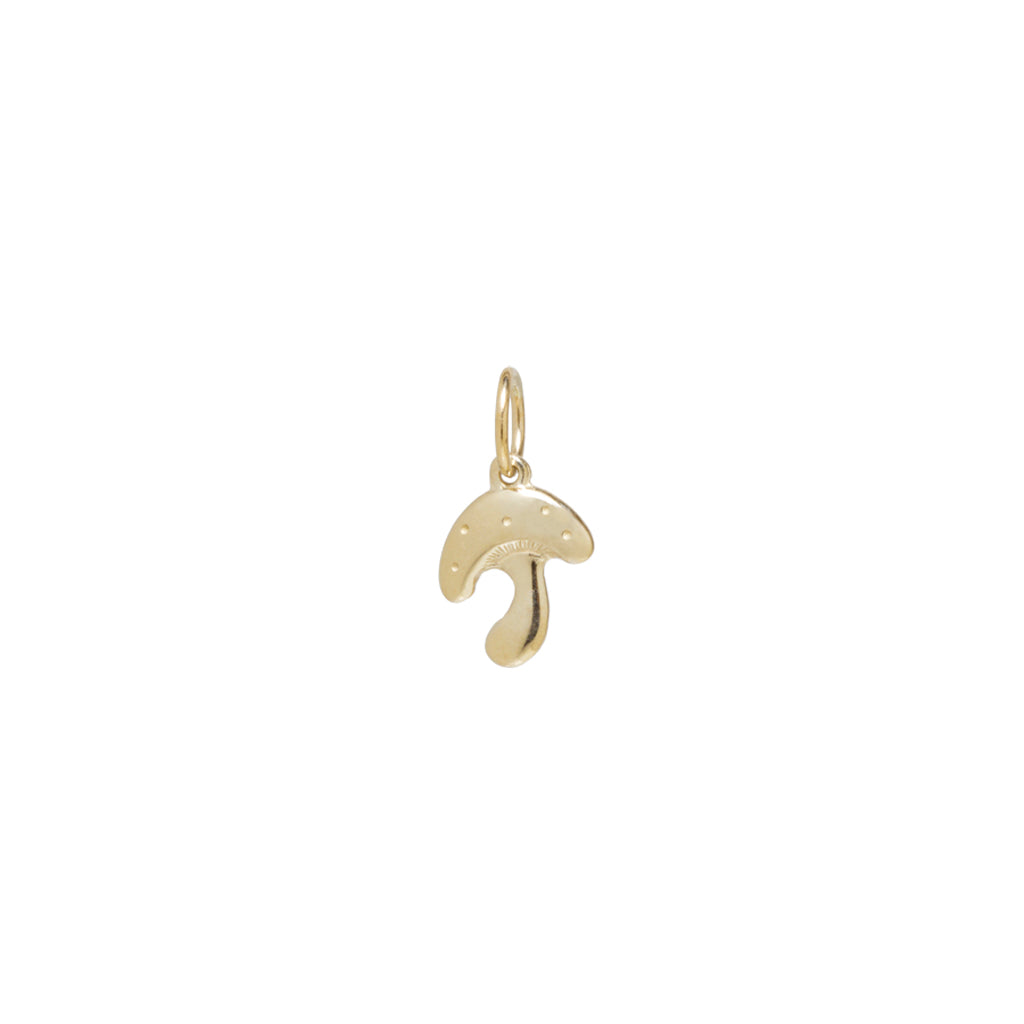 mushroom | good luck | Vintage-inspired charm | Workhorse Jewelry